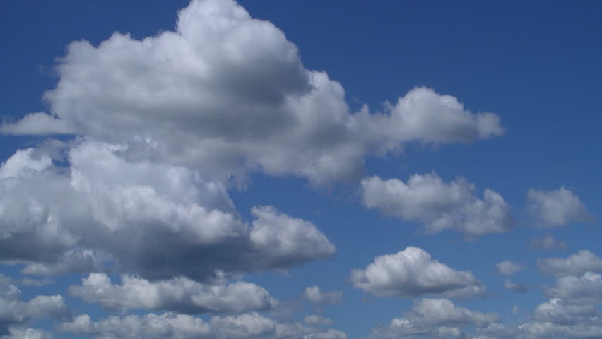 Midday clouds time-lapse 1 