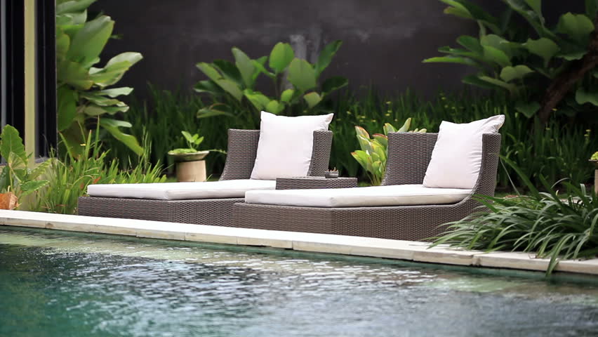 sunbed loungers near the swimming pool tropical paradise pair of sun loungers deck chairs at the pool patio sun bed beach chair in lounge zone - Swimming Pool Deck Chairs sunbed loungers near the swimming pool tropical paradise pair of sun loungers deck chairs at the pool patio sun bed beach chair in lounge zone - Swimming Pool Deck Chairs