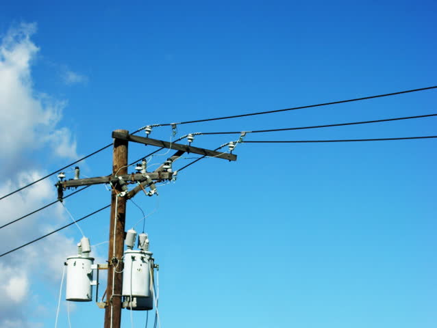 time lapse power lines