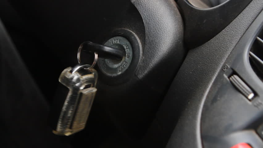 Insert The Ignition Key And Start Car Close Up Stock Footage Insert The Ignition Key And Start Car Close Up Stock Footage Video 10441070 Shutterstock