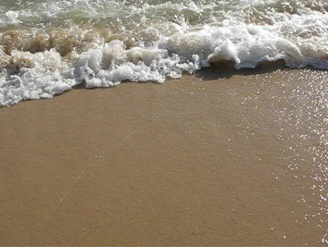 Tropical scenic waves in beach