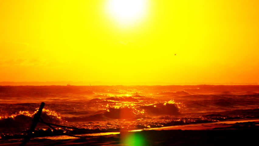 Sun over Beach