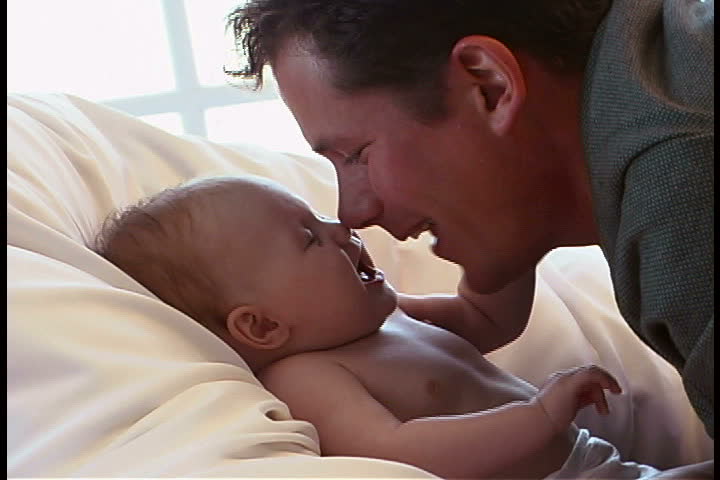 Father with Baby