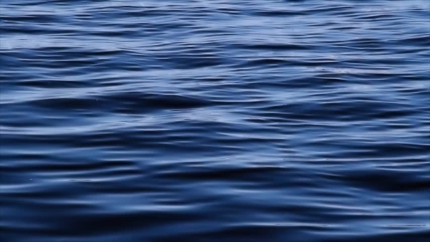 1920x1080p loop features deep blue, consistent waves on the water's surface.