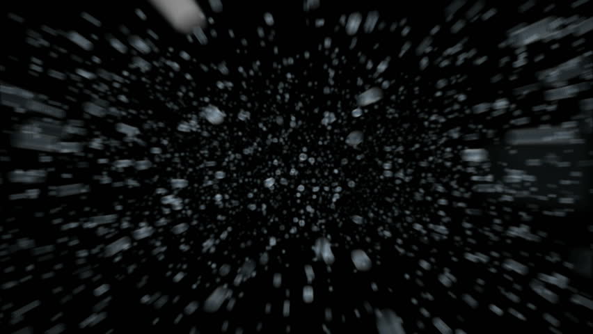 3 looping clips of pouring rain in 1 video. 
