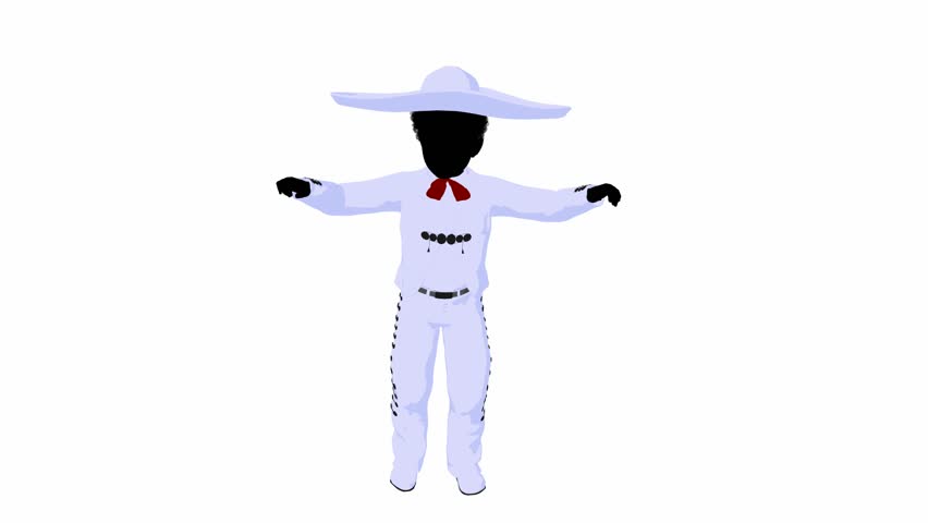 African Amercian Mariachi Boy