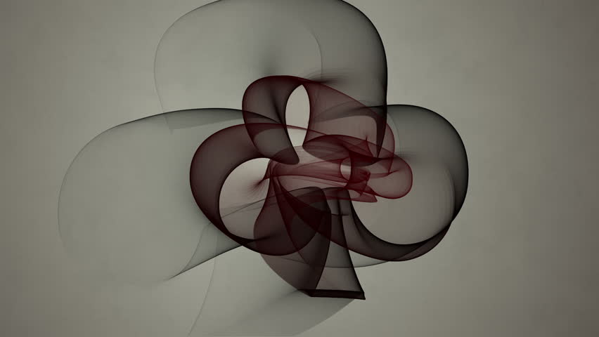 A perfect vj loopable video with thin waves. A beautiful background with soft curves. In the animation all four suites of a playing card (poker deck) logos can be seen. 