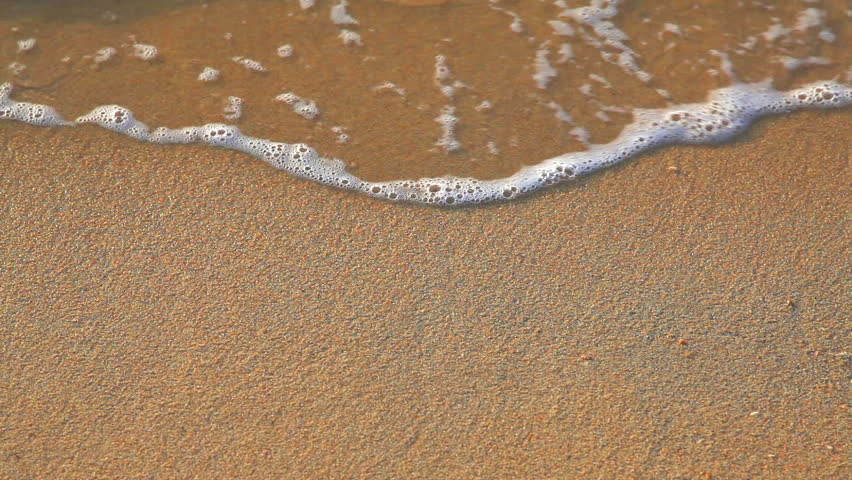 wave and sand beach