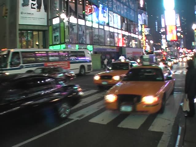 Times Square traffic NYC