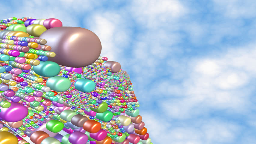 infinite flight through the chewing gum universe #3. 