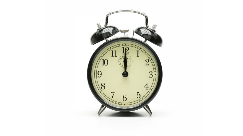 fast looping timelapse of alarm clock - super High Quality - no 3D.