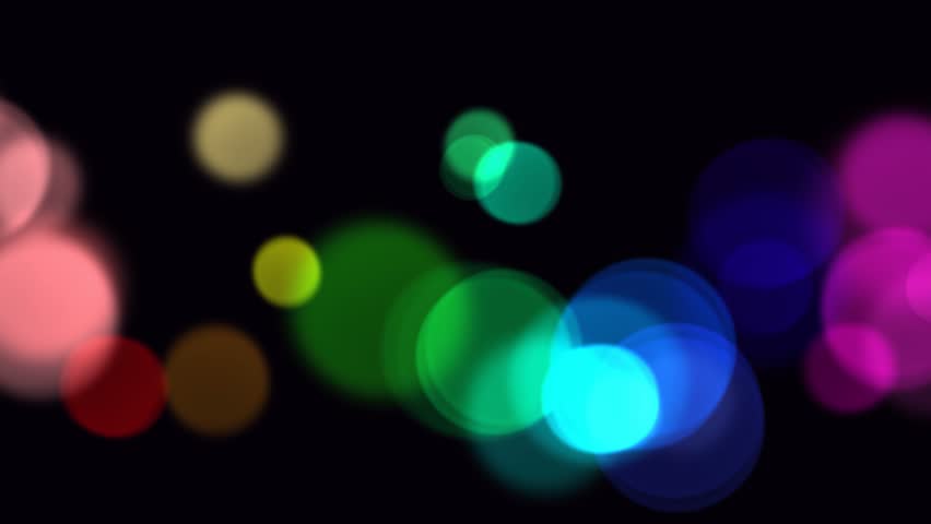 Colorful bokeh