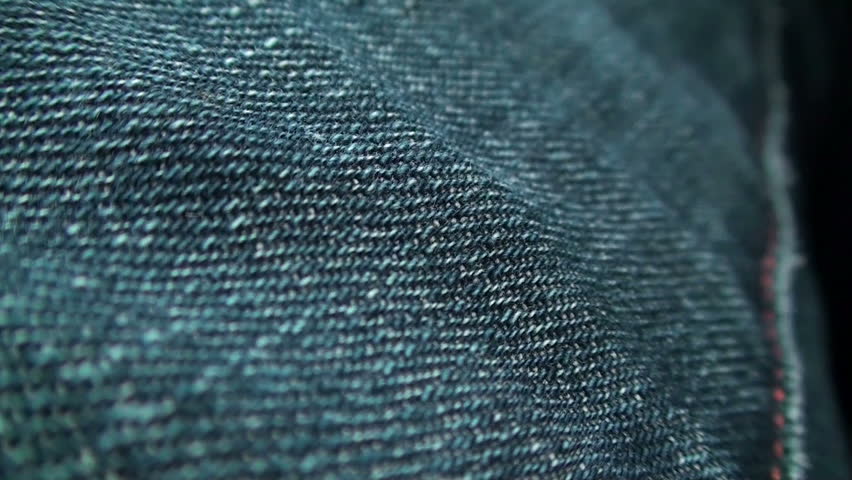 denim extreme closeup