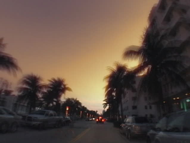 Timelapse night traffic