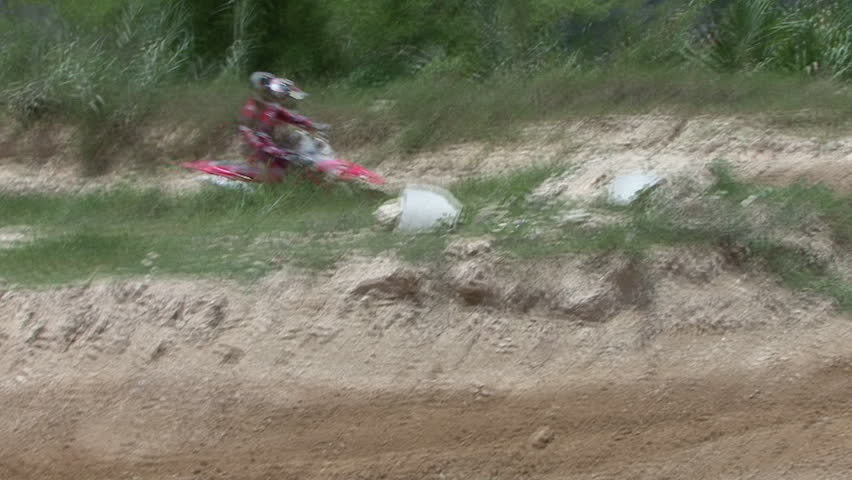 Motocross racer