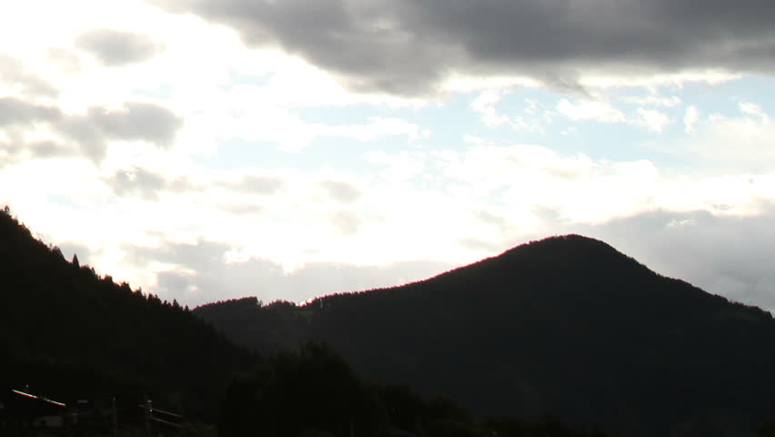 Fantastic Clouds Timelapse with godrays