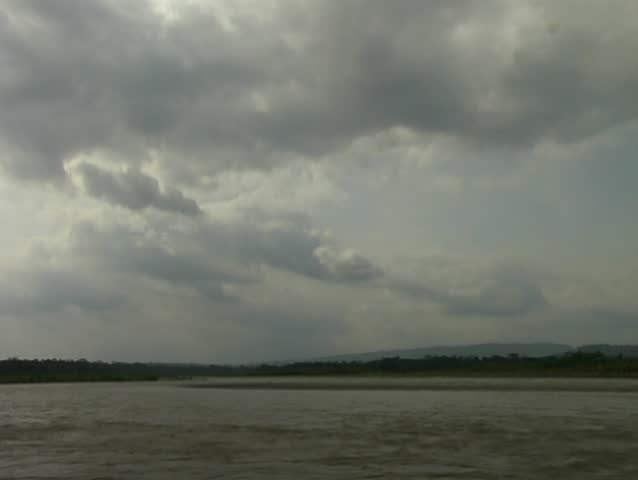 Rio Napo, a tributary of the Amazon
