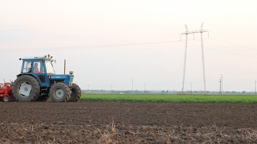 Seeder for sowing in a field