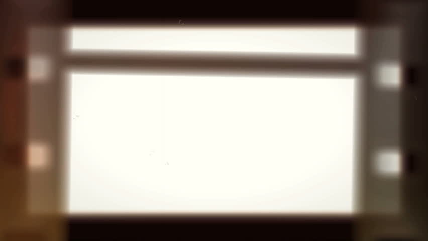 Blinking Vintage film loop