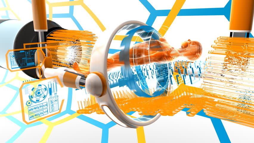 Body scan 3D animation. A bit on the science fiction side but still looks cool. Rendered in HD.