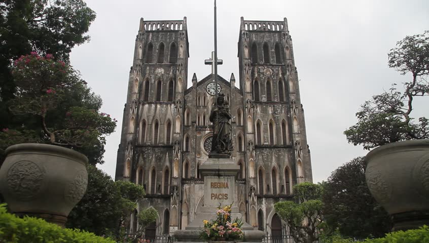 Catholic cathedral in Hanoi