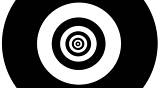Optical illusion target tunnel retro spiral hypnosis circle circles time loop