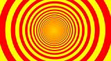 Optical illusion target tunnel retro spiral hypnosis circle circles time loop