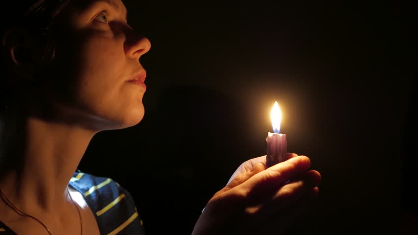 Sad Woman Deep In Prayer Is Crying: Good, Loneliness, Seeking Help 