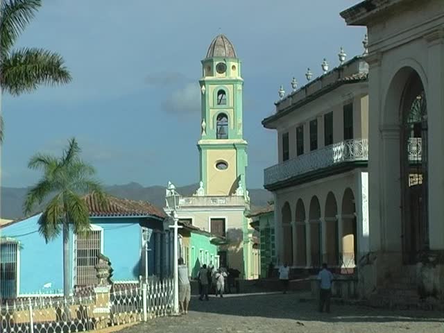 Street in Trinidad, Cuba