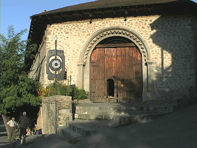 May 2010 - Azerbaijan - Door of caravan inn in Shaki