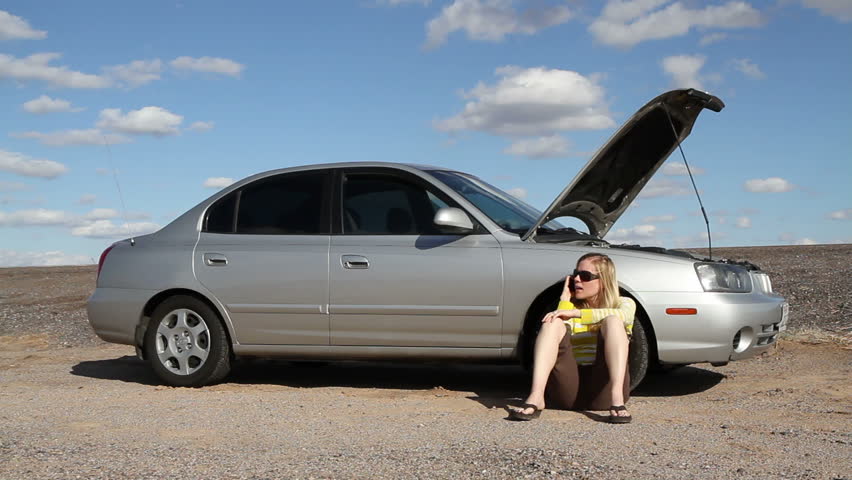 Broken Down Car