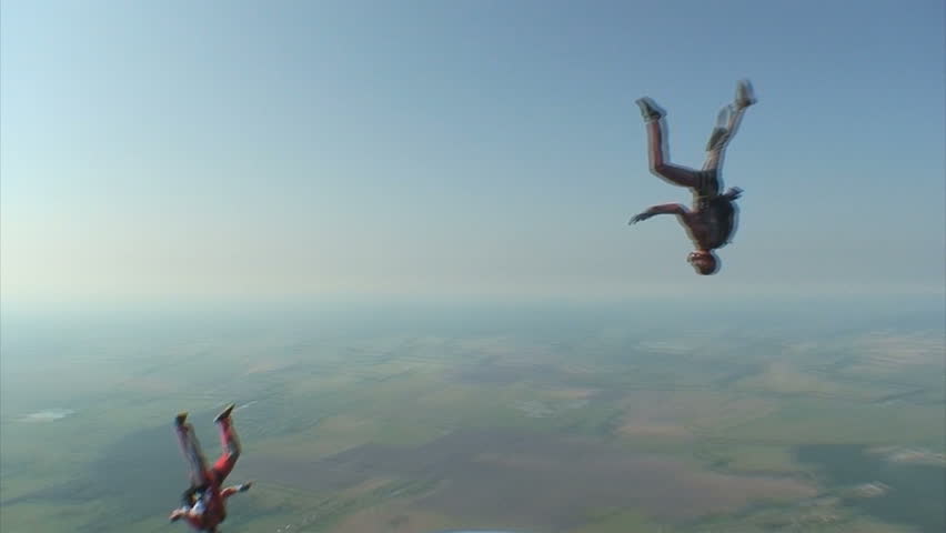 Skydiving video.