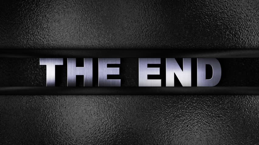 The End Iron Text