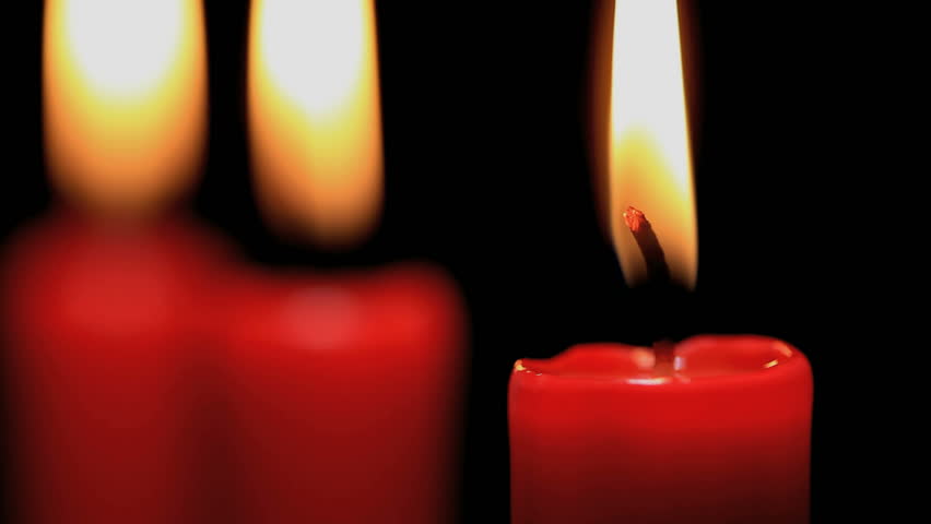 candles with dark background