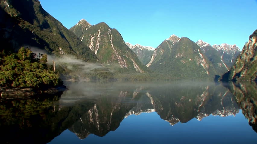 Doubtful Sound in New Zealand