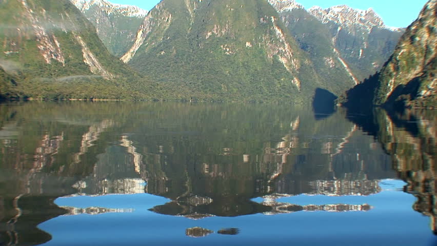 Doubtful Sound in New Zealand