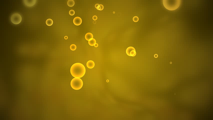 HD Bubbles particles background animation.
