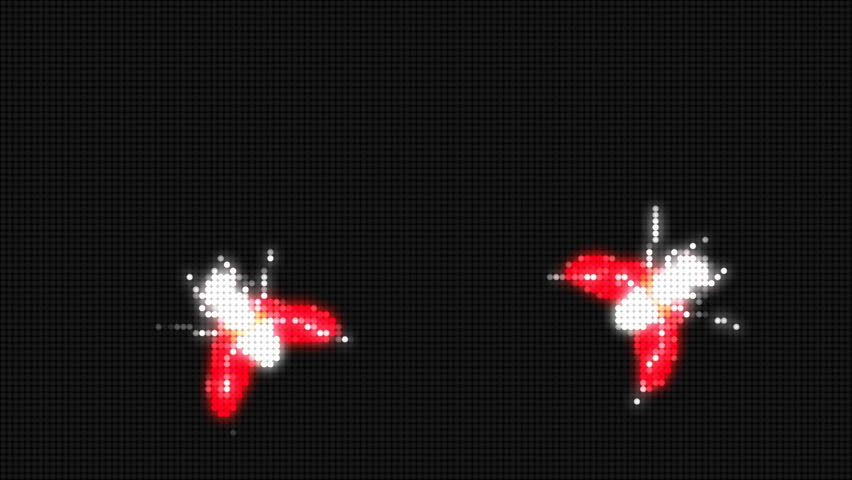 Video Game Bugs 8-bit HD Loop