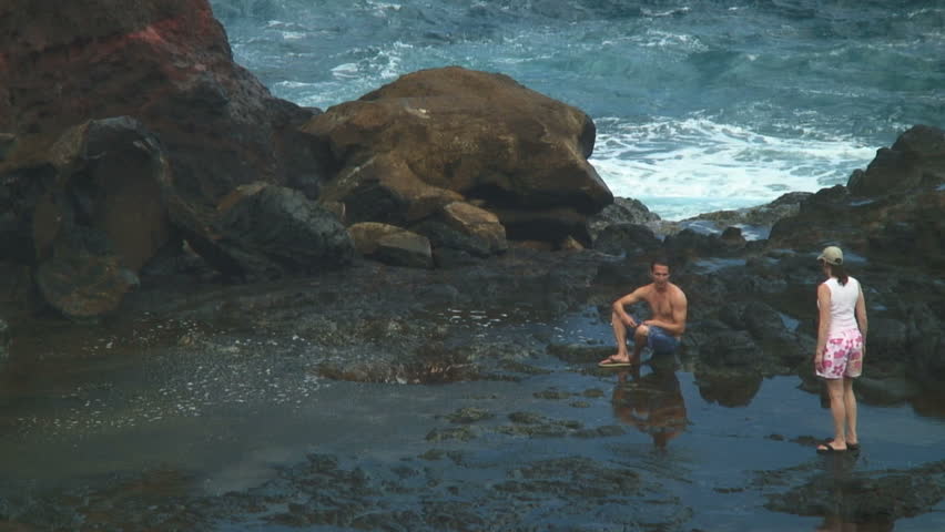 Woman Distracts Man From Blowhole