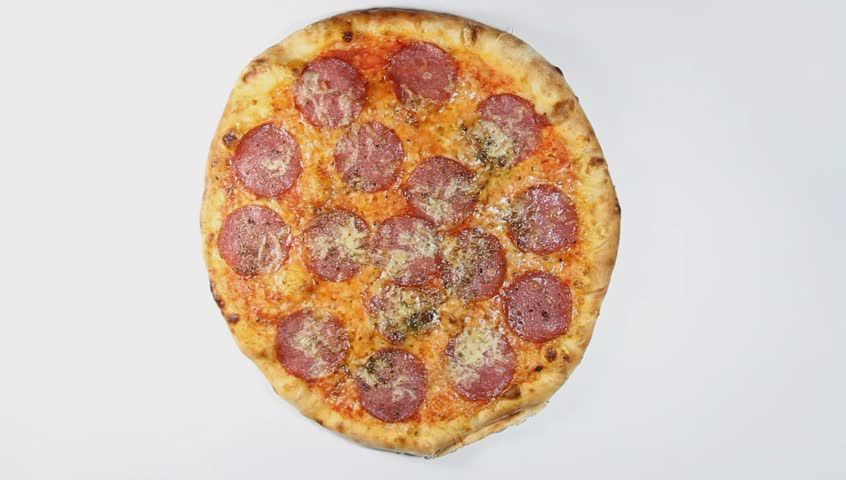 Salami Pizza