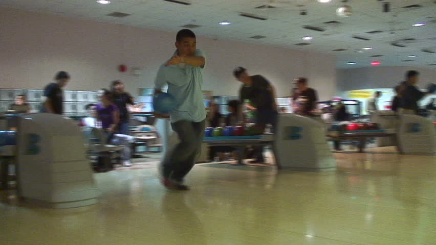 A day at the bowling alley.