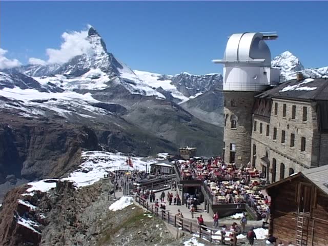 view from Gornergrat to Matterhorn