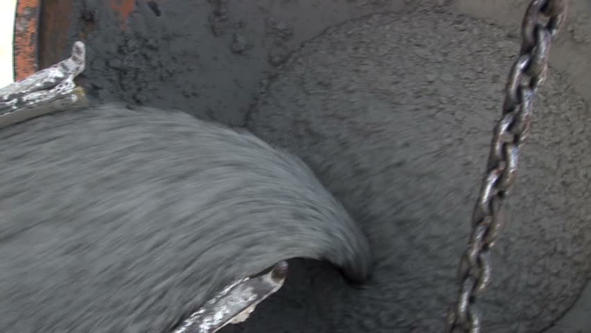 Concrete mixing and pouring
