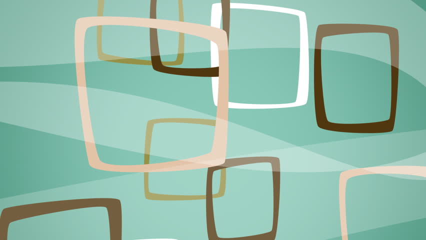 A funky teal retro backdrop. This animation is a seamless loop.