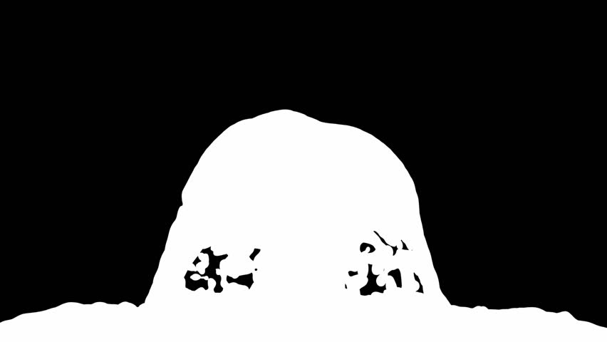 black oil fountain with alpha