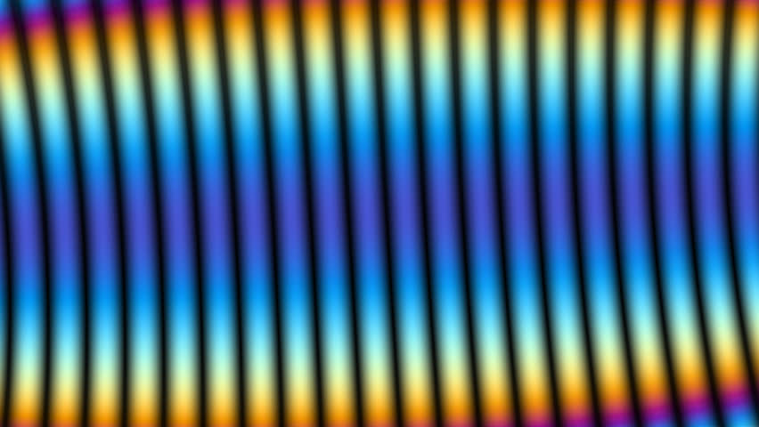 Looping animation of a colored moire. Very hypnotic and great eye candy. 1080p