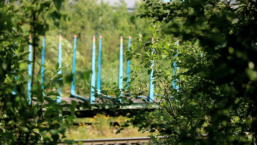 empty wagons for transportation of timber   