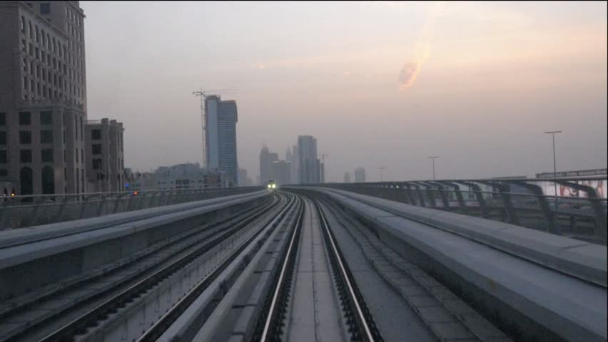 train and metro in Dubai