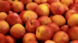 Vegetables fruits salad apple banana orange healthy merchandise supermarket diet
