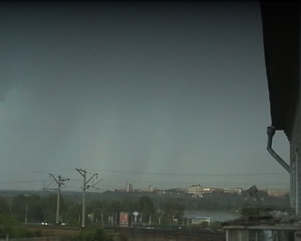 Huge lightning in the city #5